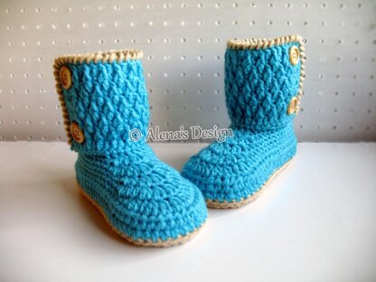 Two-Button Children's Boots