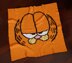 C2C CROCHET PATTERN Garfield Orange Cat Blanket Funny Cartoon Graph Throw