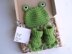 Frog Baby Hat and Booties
