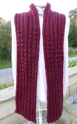 Transitional Rib Scarf