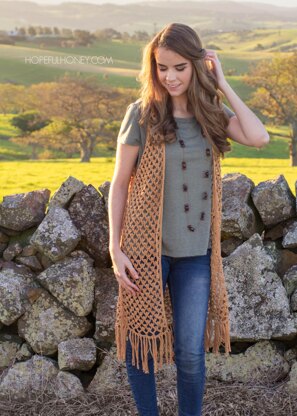 Whispering Birch Bohemian Vest