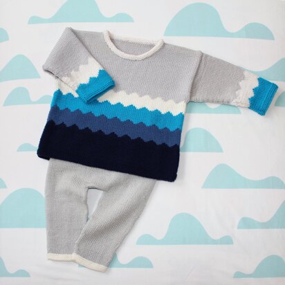 Under the Sea sweater and trousers