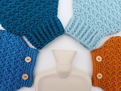 Cosy Vibes Hot Water Bottle Cover