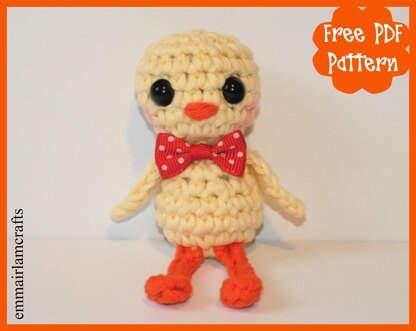 Tiny Chick Crochet Pattern