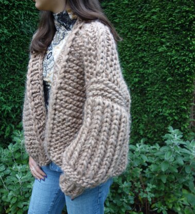 Bishop Sleeve Cardigan