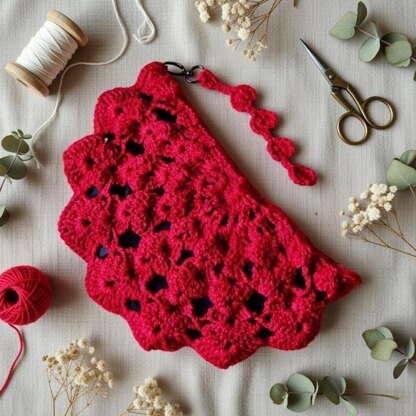 Crochet half Circle Bag Pdf + Video Tutorial