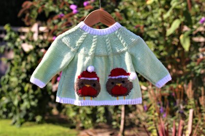 P18 Christmas Robins Jacket