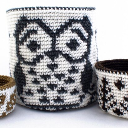 Reversible Trio of Forest Baskets