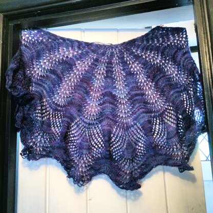 Whale's Road Shawl
