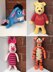 4 Winnie The Pooh Crochet Patterns