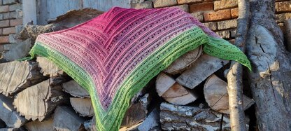 Triangular Scarf "Oreithyia"
