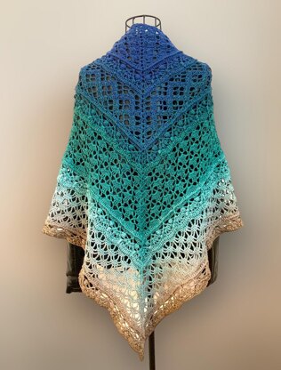 Triangular Scarf "Ineira"