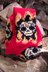 Flaming Skull Scarf