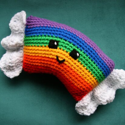 Happy Skies Rainbow Amigurumi