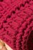Cotton crochet shoulder bag "Glass of wine"