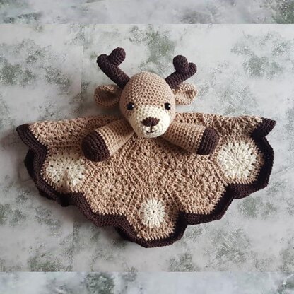 Freddy The Fawn Baby Deer Lovey Security Blanket