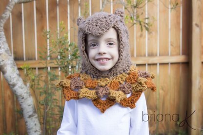 Owl Hooded Woodland Cowl