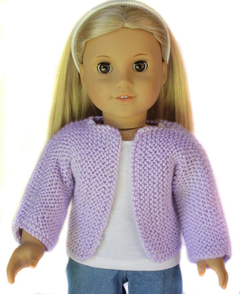 Knitting pattern for on sale 18 inch doll