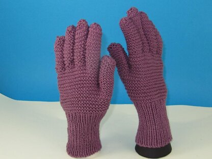 Garter Stitch Gloves