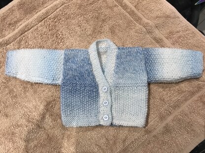 Wee boys cardigan