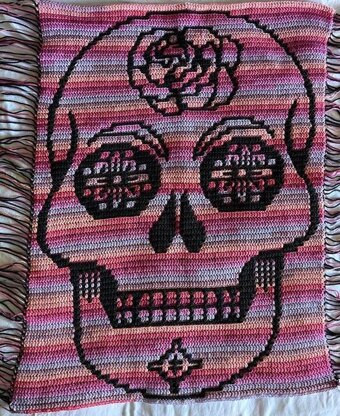 Sugar Skull Wall Hanging