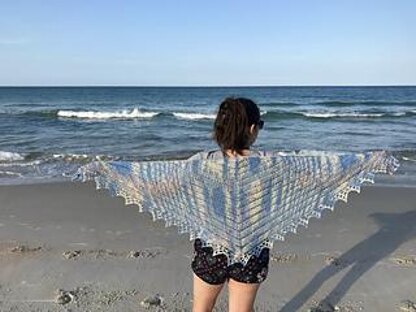 Van Dyke Chevron Shawl