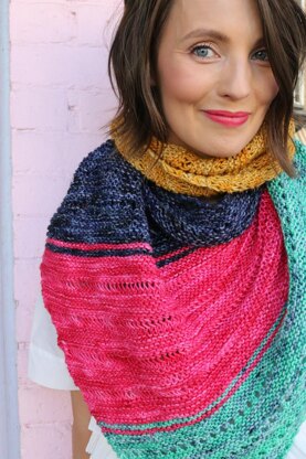 Unicorn Kounty Knit Shawl