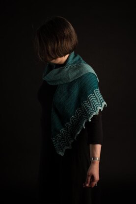 Seascape Shawlette