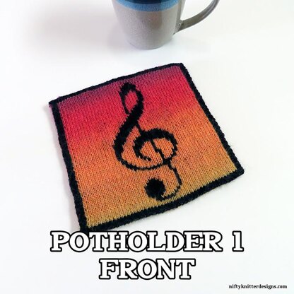 Musical Potholders