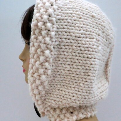 Snow Princess Bonnet - knitting pattern