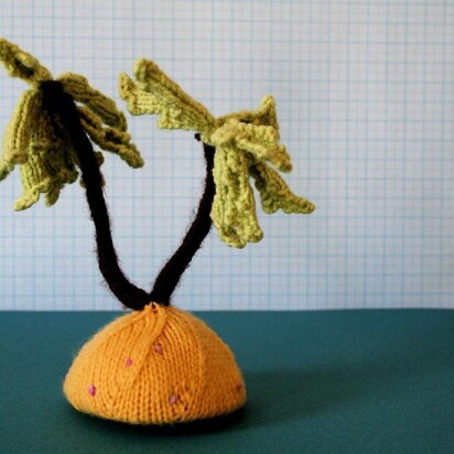 Tiny Tropical Island - knitting pattern