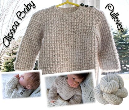 Alpaca Baby Pullover