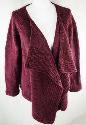 Cascade Yarns W750 Vineyard Stroll Cardigan (Free)