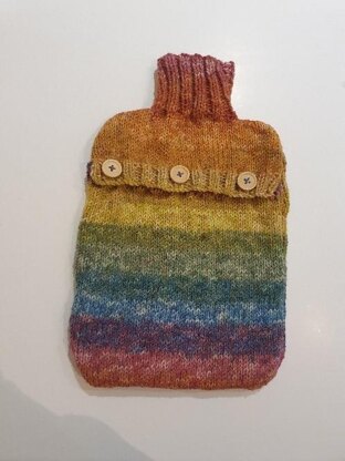 Rainbow Hot Water Bottle Cover