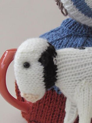 Dairy farmer tea cosy