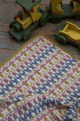 Gnomes & Toadstools Baby Blanket