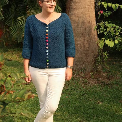 Bonbon Cardigan raglan