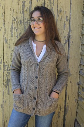 BabyCocktails Oban Cardigan PDF