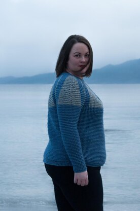 Top Down Nordic Sweater