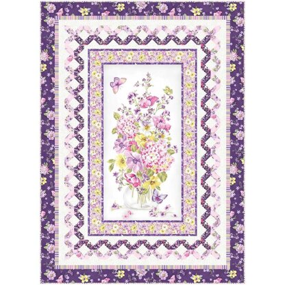 Michael Miller Fabrics Delicate Beauty Quilt - Downloadable PDF