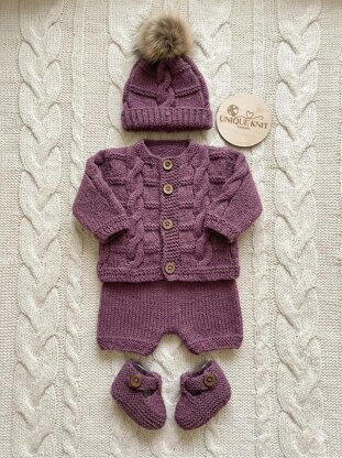 "Poppy" Cardigan set