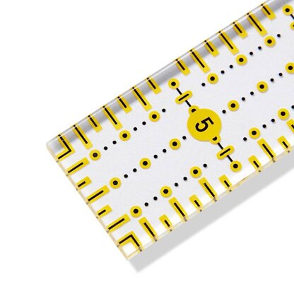 Prym Universal Ruler inch Scale 1 X 6 Omnigrid