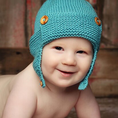 Wright-Flyer Baby Aviator Hat