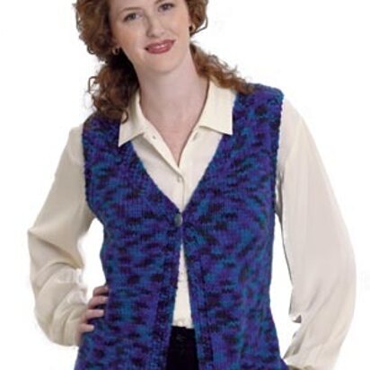 Vest In-a-Jiffy in Lion Brand Jiffy - 20064