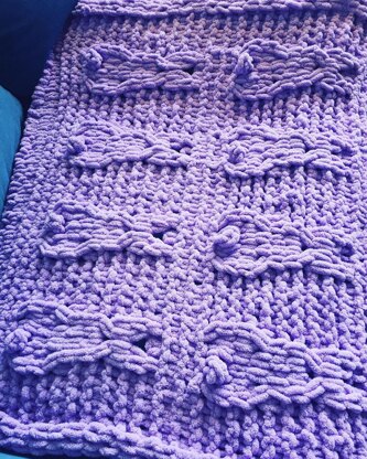 Bunny Tails Baby Blanket