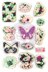 Prima Marketing Pretty Mosaic Wood Stickers 14/Pkg - 620931
