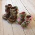 Button Loop Booties - Infant Sizes