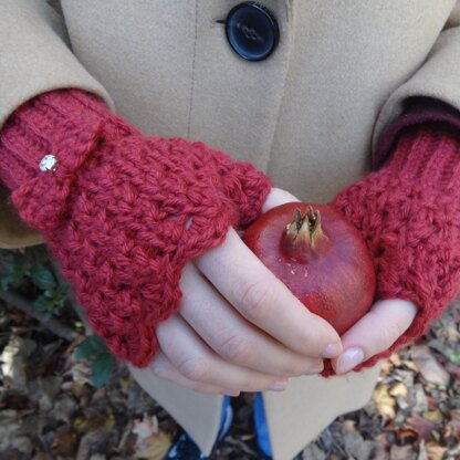 Red Passion Mittens