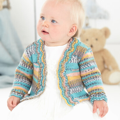 Cardigans in Sirdar Snuggly Baby Crofter DK - 4519