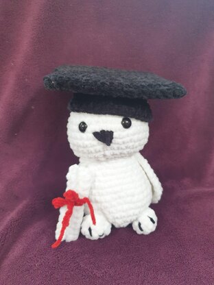 Crochet Graduation owl